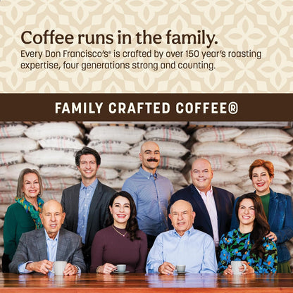 Don Francisco’S Hawaiian Hazelnut Flavored Medium Roast Coffee Pods - 100 Count - Recyclable Single-Serve Coffee Pods, Compatible with Your K- Cup Keurig Coffee Maker (Including 2.0)